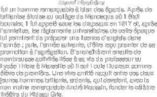  	Henri Fluchère 